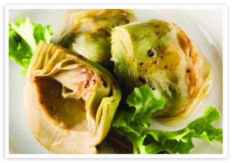 Carciofi Scazzattati (Sautéed Artichokes with Tomato and White Wine)