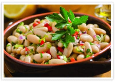 Fagiolo all’Olio (White Beans with Olive Oil and Herbs)