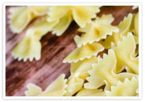 Fava Bean and Farfalle Soup