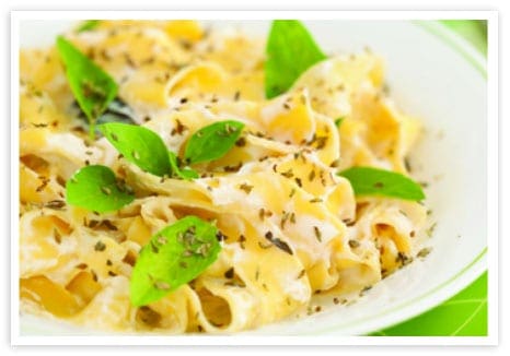 Delicious Italian Pasta (Speck Papardelle)