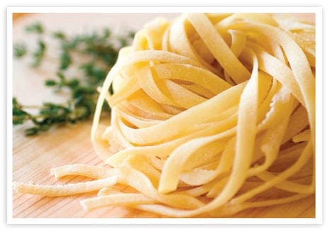 Linguini con Alici Marinate