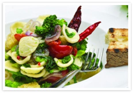 Orecchiette with Broccoli Rapini & Sausage