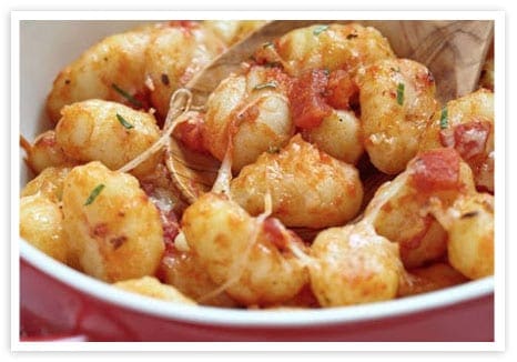 Potato Gnocchi with Summer Tomato Sauce