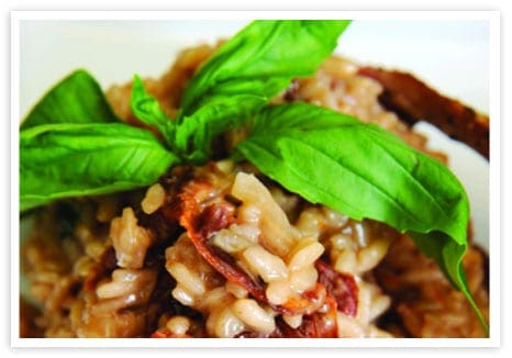 Asparagus & Sun-Dried Tomato Risotto