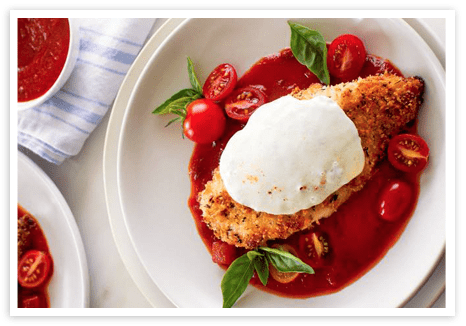 Crispy Baked Chicken with Parmesean