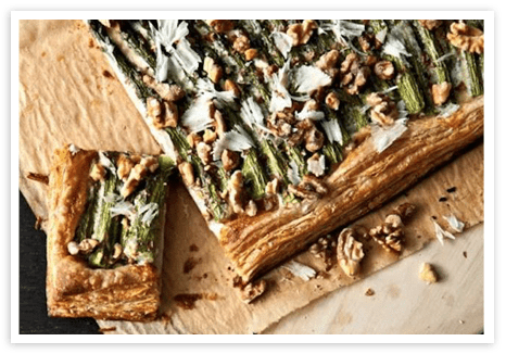 Mascarpone Asparagus Tart